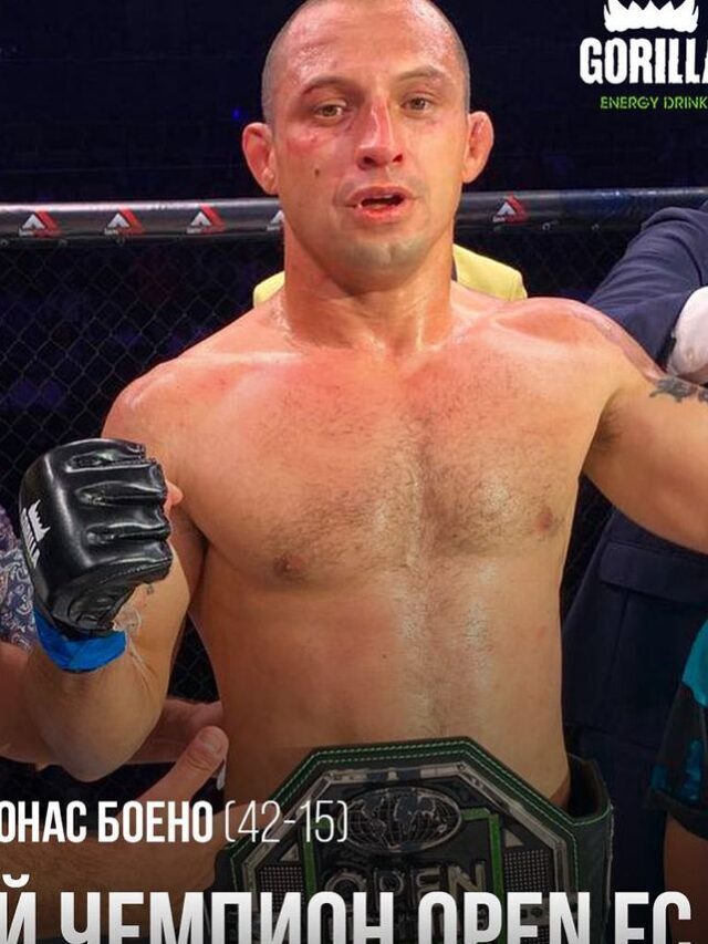 Jonas Boeno é o novo campeão do OPEN FC