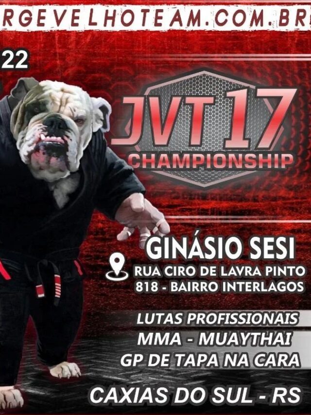 Assista as lutas do JVT Championship 17